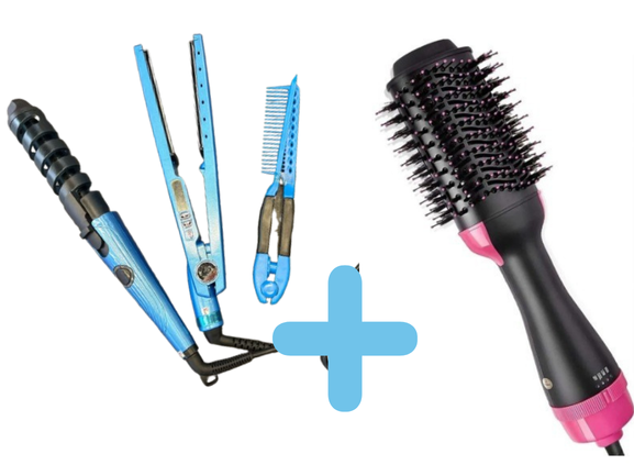 Miniatura 3 de Combo NanoTitanium+Cepillo Voluminizador